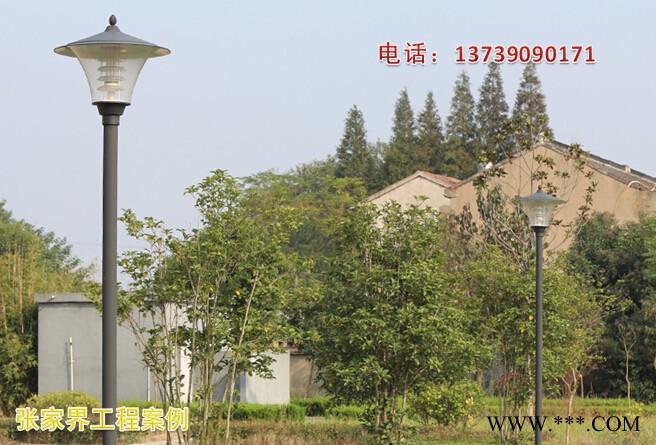 庭院灯 LED庭院灯户外3米路灯 景观灯 LED路灯公园花园别墅路灯湖南长沙庭院灯景观灯厂价直销LED庭院景观灯现货供应图4