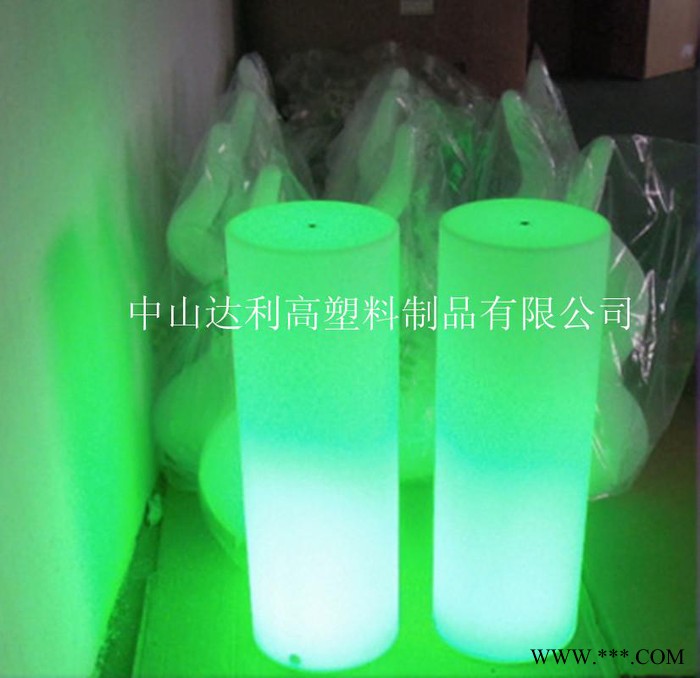 供应OEMLED遥控变色圆柱 落地景观灯图2