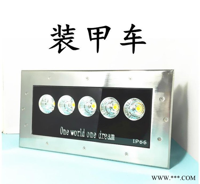 led防水COB聚光铝合金埋地灯套件 广场公园酒店地面洗墙景观灯图3