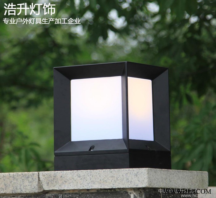 LED墙头灯柱头灯围墙灯庭院别墅景观灯饰防水防雨淋现代简约户外图2