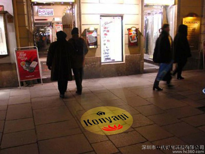 供应一格灯光HS7035户外广告图案投影灯,街道景观灯图2