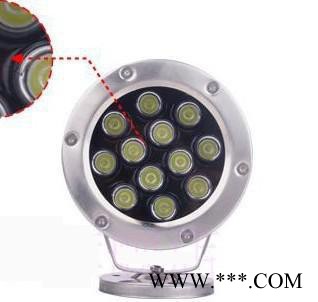 LED水底灯 6W 景观灯 水下灯 鱼池鱼缸喷泉投光灯图3