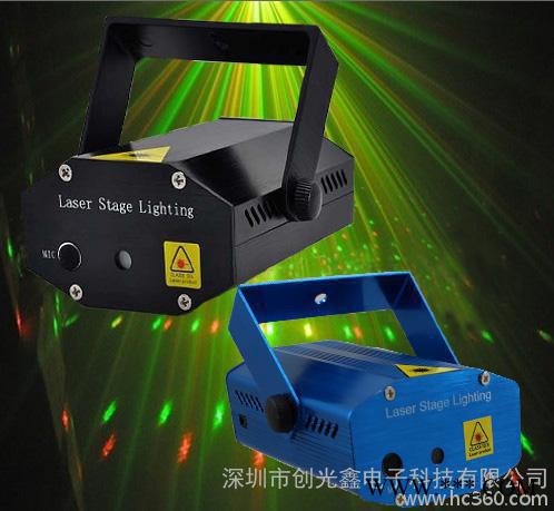 LED红绿激光灯，迷你满天星激光灯，迪吧包厢专用效果灯，家族节日气氛灯图3