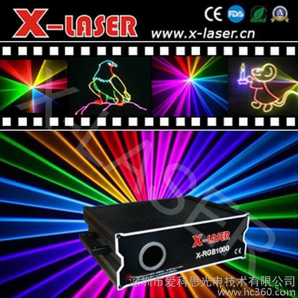 供应X-LASER1000MW 全彩舞台激光灯