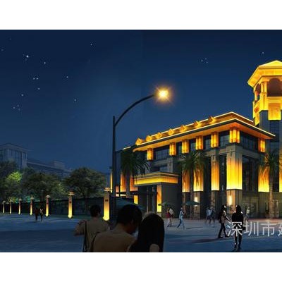 供应楼体建筑一体化亮化工程LED景观灯工程商公司