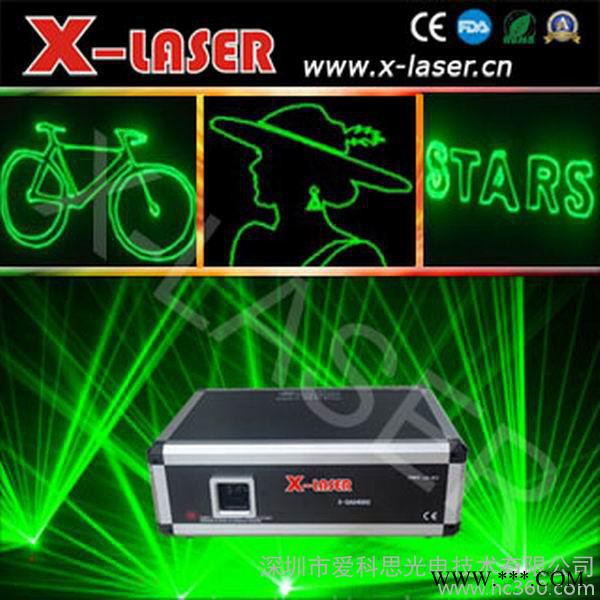 供应X-LASERX-SAG4073W单绿动画激光灯