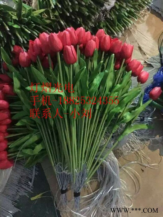 灯熠光电DY012  公园景观灯地插玫瑰花灯地插迷人郁金香灯图4