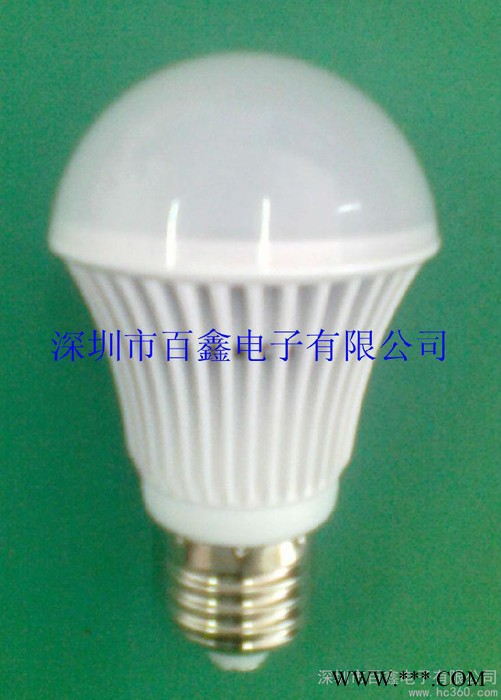 供应百鑫BYC-5W节能灯、球泡灯、LED灯图1