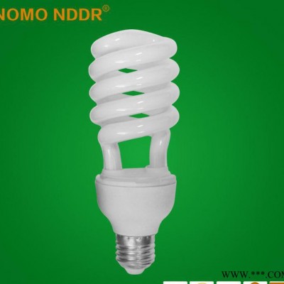 直销中半螺25w节能灯 白光 e27 承接订单 half spiral lamp