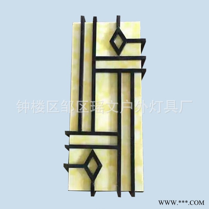 仿云石户外防水LED非标壁灯别墅酒店小区大门墙壁工程亮化景观灯图2