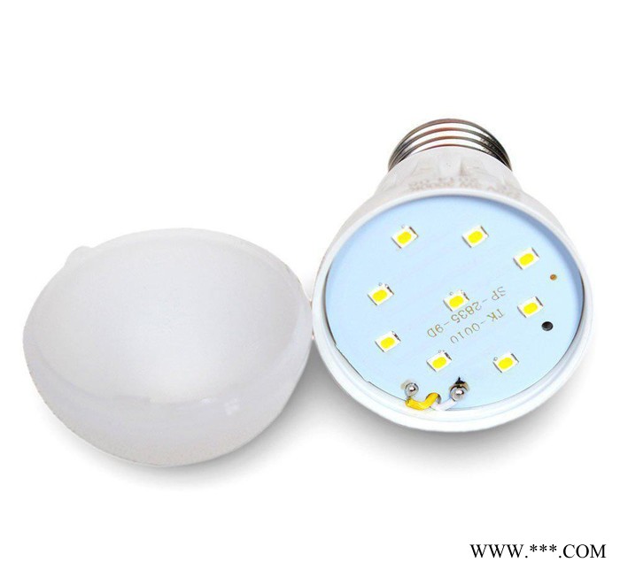 LED球泡  LED塑料球泡灯  led节能灯泡  E27螺口跑江湖夜市地摊版图3