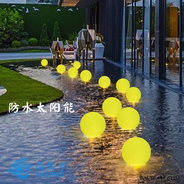 海粒子HWQ2012 太阳能水池灯太阳能泳池灯景观灯户外照明灯具加工图2