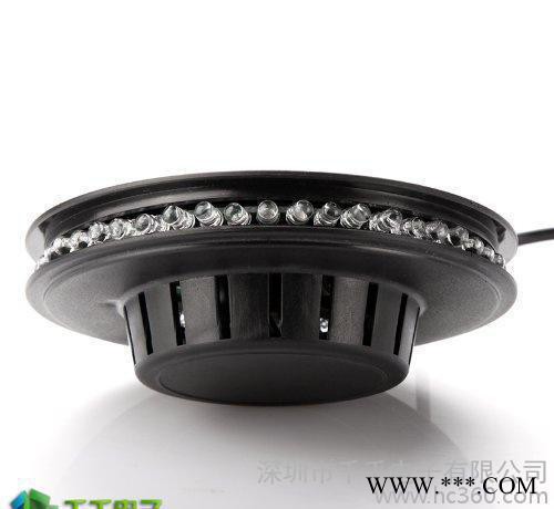 LED声控小太阳灯飞碟灯 LED七彩旋转灯KTV舞台激光灯酒吧灯光彩灯图2