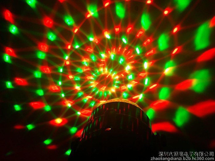 带声控小水晶魔球 专业生产  迷你激光灯 七彩旋转灯 帕灯  **舞台灯  水晶魔球灯图7
