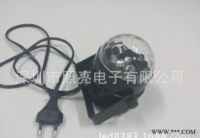 带声控小水晶魔球 专业生产  迷你激光灯 七彩旋转灯 帕灯  **舞台灯  水晶魔球灯图4