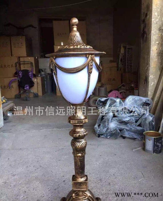 草坪灯户外欧式庭院灯铝材园林景观灯LED花园路灯图2
