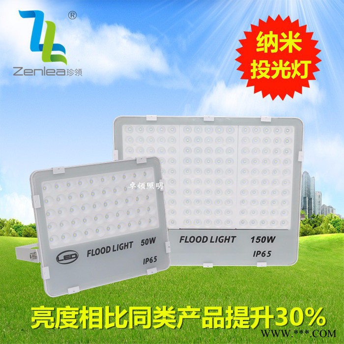 Zenlea珍领ZL-FL10-G ** 蜂窝煤投光灯 10w50w100w200w  绿化景观灯 LED纳米投光灯图4