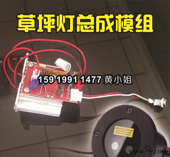 双孔动态草坪灯 总成模组 激光器 草坪灯 景观灯 激光草坪灯图1