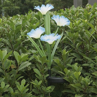 太阳能花灯led仿真百合花展园林户外防水装饰景观灯