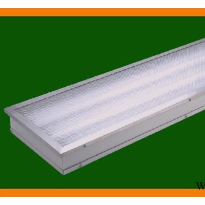 LED节能灯嵌入式后开启净化灯盘3X40W t8嵌入式格栅灯