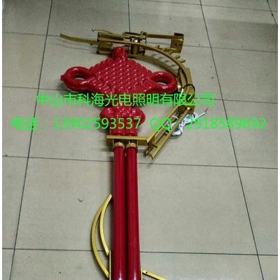 科海光电KH-ZGJ-007景观灯带福字中国结广东led中国结厂家路灯杆饰品