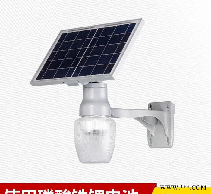 太阳能灯户外led路灯新农村庭院灯壁灯家用景观灯道路超亮苹果灯图3