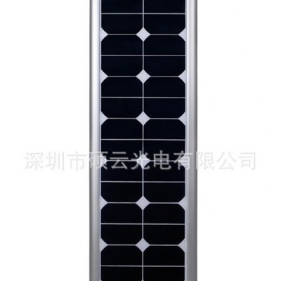 SAR-L40 太阳能一体化路灯40wLED路灯灯头人体感应户外灯庭院灯景观灯