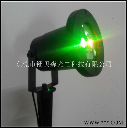供应高质量户外防水激光灯LD 单束绿光遥控激光草坪灯 圣诞节树灯图2