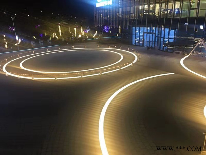 千易照明600MM LED地砖灯 广场地面发光砖景观灯图7