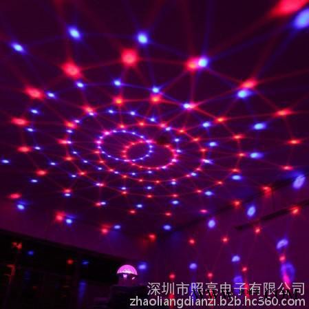 C款带遥控水晶魔球灯 带DMX显示控台LED水晶魔球灯 迷你激光灯 频闪灯 帕灯等产品图8