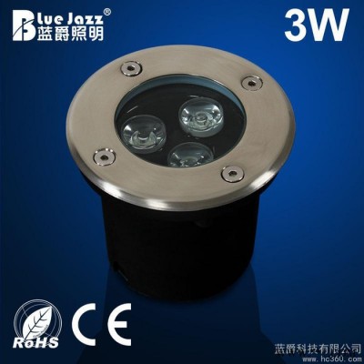 特价3W LED射灯埋地灯水底灯高压低压户外通道地埋灯水池灯景观灯