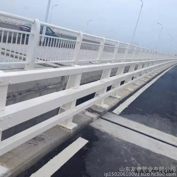 友康 定制防撞护栏  桥梁护栏 景观灯光护栏厂家报价 来图设计图7