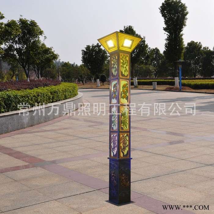 直销小区别墅庭院灯 led方形园林景观灯 户外广场道路照明灯图2