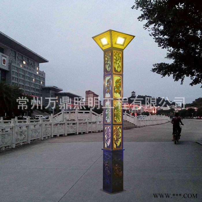 直销小区别墅庭院灯 led方形园林景观灯 户外广场道路照明灯图3
