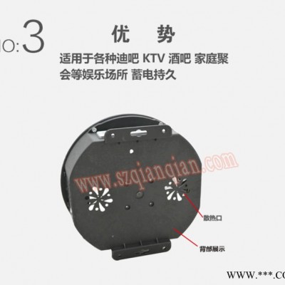 水晶魔球激光灯酒吧   KTV舞台灯   LED带蓝牙音乐水晶魔球灯