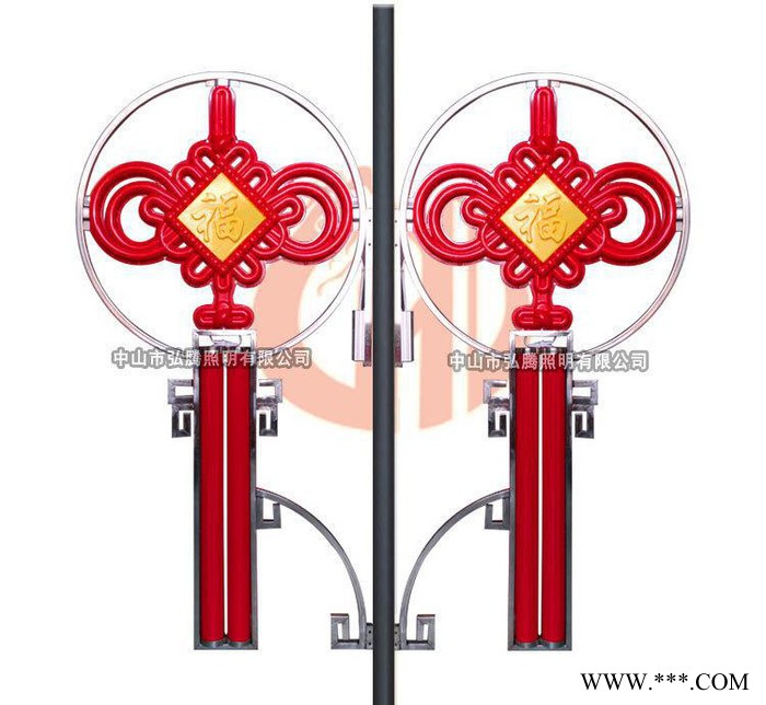 户外LED中国结灯笼造型景观灯 市政工程亮化中国结路灯图2