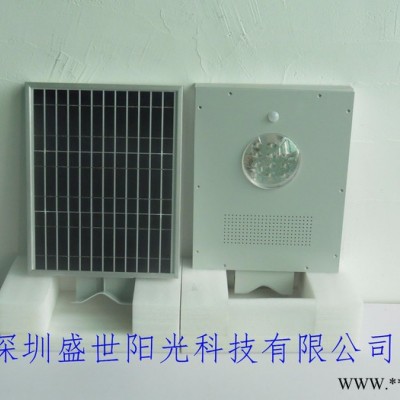 l小功率5W一体化太阳能LED一体化路灯公园小区，景观灯**