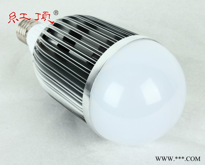 红顶 超亮led球泡灯节能灯灯泡E27车铝散热球泡3-30w工厂直销批发图4