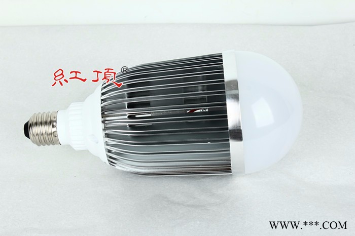 红顶 超亮led球泡灯节能灯灯泡E27车铝散热球泡3-30w工厂直销批发图3