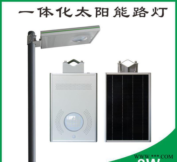 8W太阳能路灯 LED路灯庭院灯 景观灯 太阳能发电系统源头图3