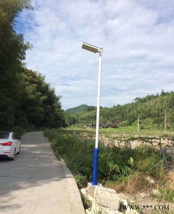 8W太阳能路灯 LED路灯庭院灯 景观灯 太阳能发电系统源头