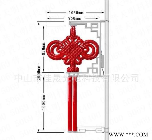 LED发光中国结|led中国结|led中国结景观灯|led中国结灯图3