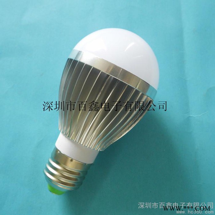 供应深圳百鑫BYC-5W节能灯U型螺旋球泡型  LED灯图2