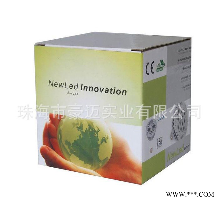 珠海包装盒 订做LED灯彩盒 定制节能灯外包装坑盒图3