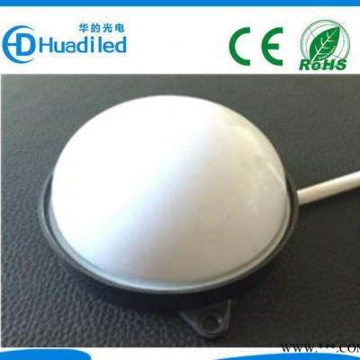 直销80mmLED七彩点光源，LED像素灯，8公分七彩 幕墙灯,LED景观灯