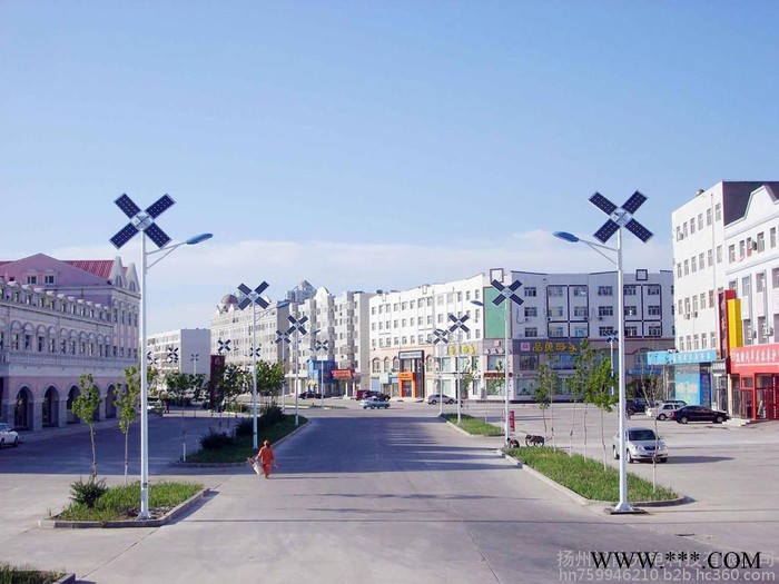 供应南宁LED太阳能路灯、景观灯、高杆灯、庭院灯、风光互补路灯**图2