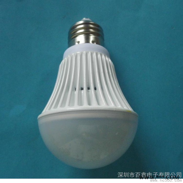 供应百鑫BYC-5W压铸铝生产节能灯、LED球泡灯、照明灯图1