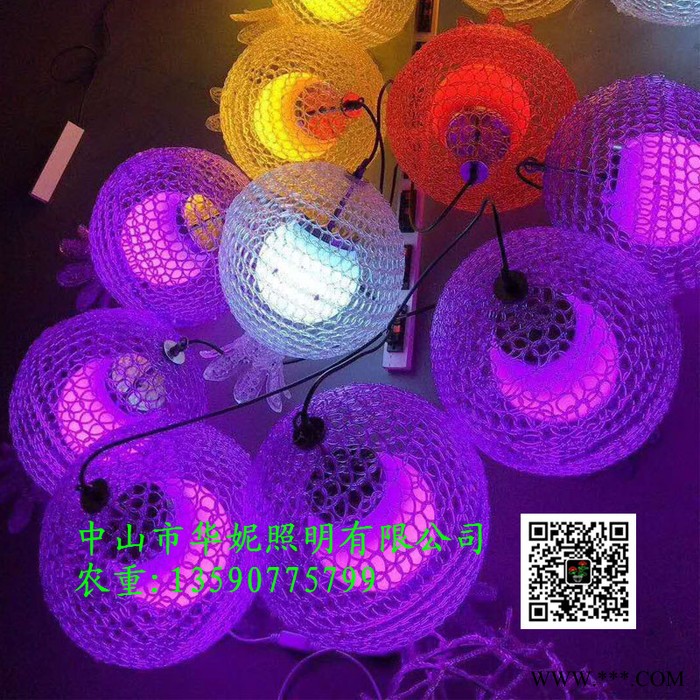 华妮MJY-ZXD20190528015 LED过街灯 西安桃心景观灯 LED水果造型灯 春节路灯杆亮化  广东**图3