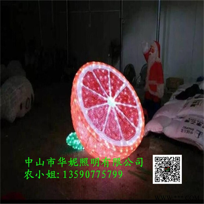 华妮MJY-ZXD20190528015 LED过街灯 西安桃心景观灯 LED水果造型灯 春节路灯杆亮化  广东**图4