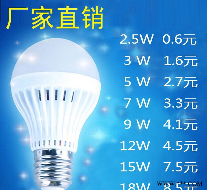 led球泡灯塑料球泡灯/车铝球泡灯led节能灯泡led大功率图1